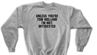 2. Tom Holland Sweatshirt: View on Amazon