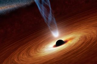 Supermassive black hole jet conception