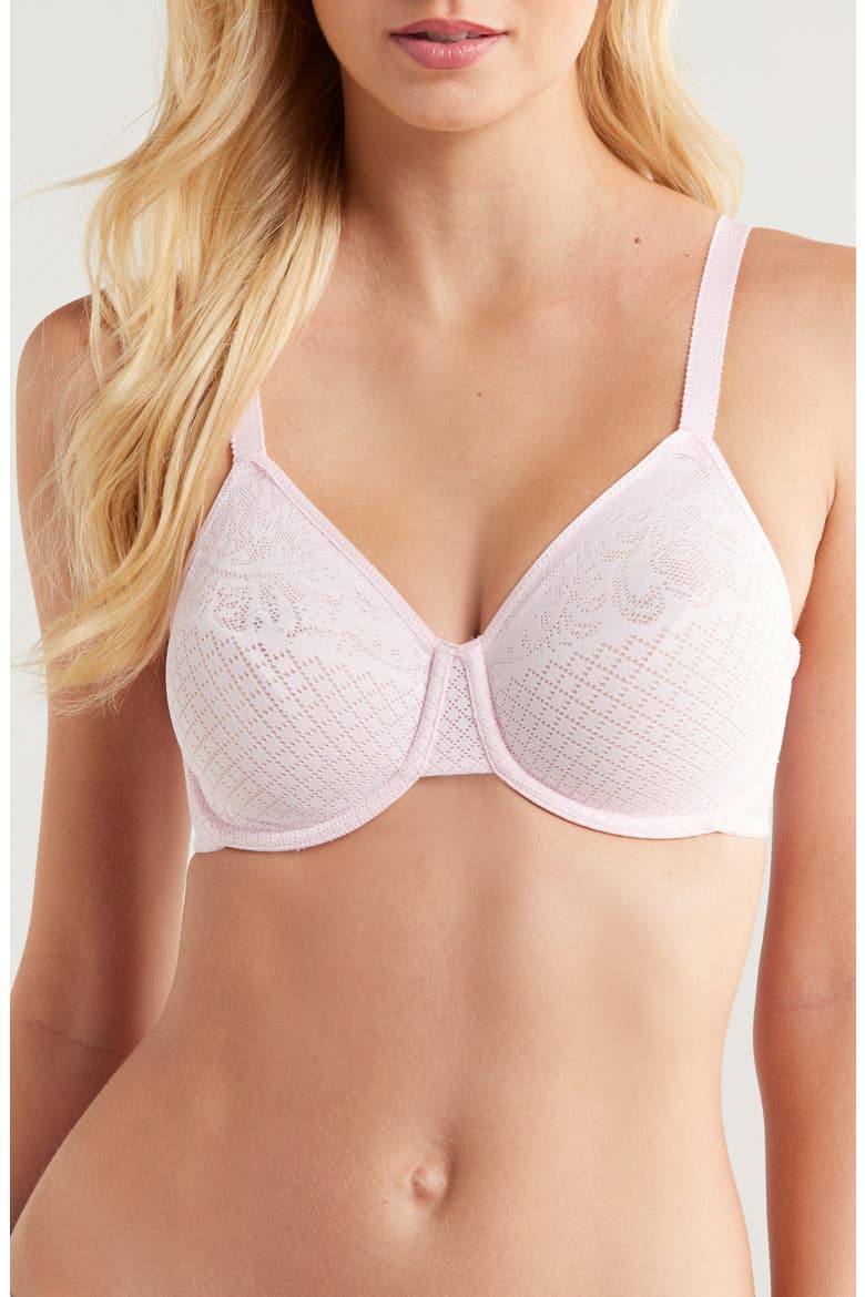 Visual Effects Underwire Minimizer Bra