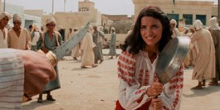 Karen Allen as Marion Ravenwood in Raiders of the Lost Ark