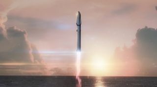 BFR rocket art