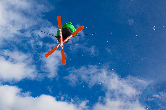 winter teva mountain games ski jump