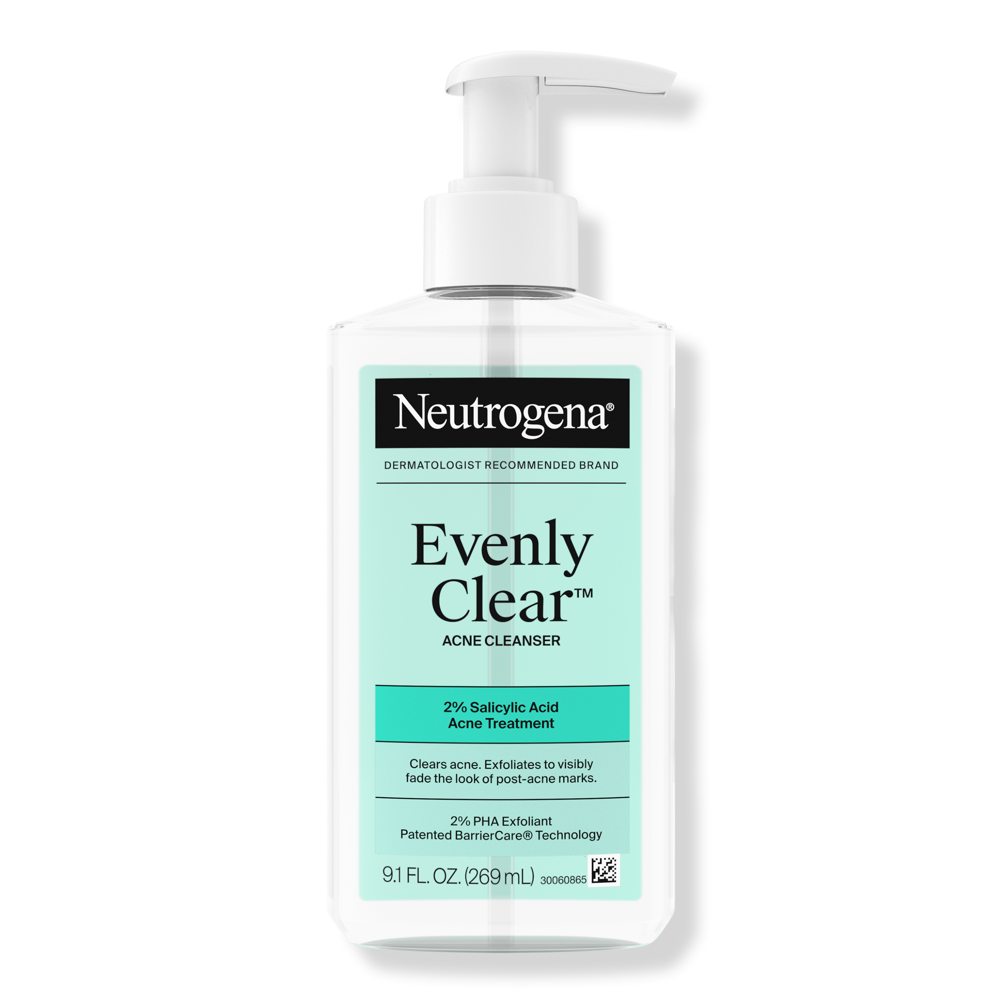 Evenly Clear Acne Cleanser With Salicylic Acid