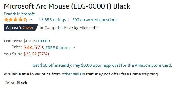 Arc Mouse Deal