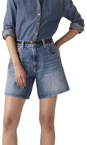 Levi's High Baggy Short Worn Memory Short, Worn Memory Short, 23w