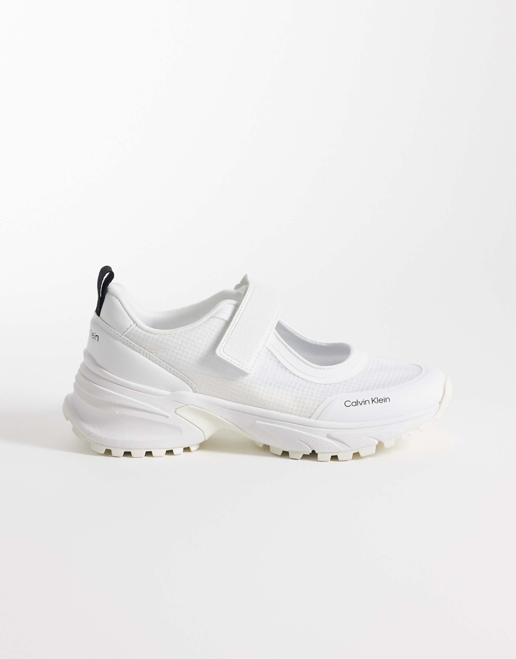 Calvin Klein Jeans Slip on Mary Jane Mules in White