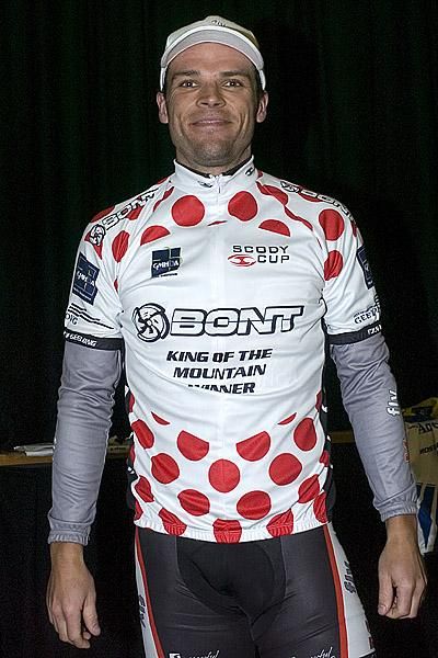 Queenslander Darren Rolfe (Fly V Australia) won the BONT King of the Mountains Championship of the tour.