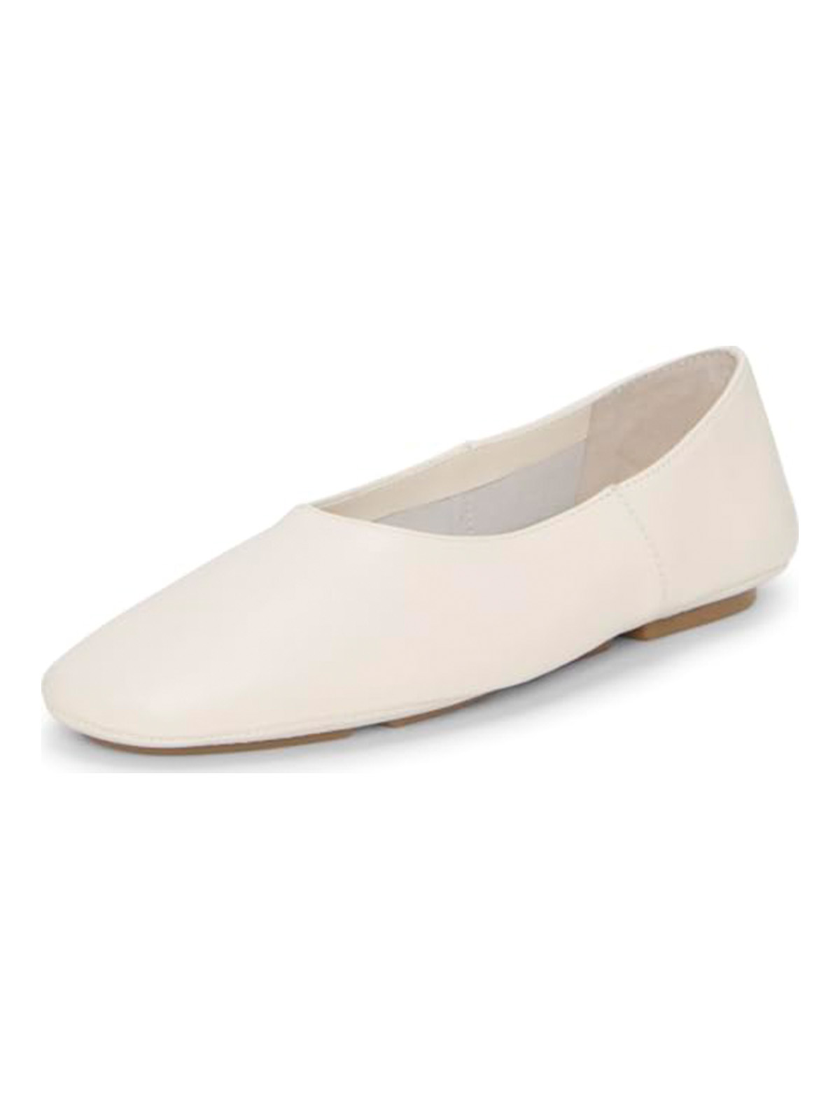 Vince Camuto Womens Catisha Ballet Flat Coconut Cream 8