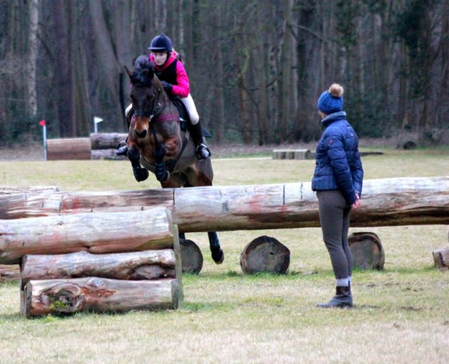 Cross-country schooling Cash last winter