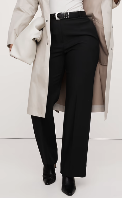 Banana Republic, Ultra High-Rise Modern Straight City Stretch Pant