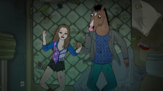 Will Arnett and Kristen Schaal's BoJack Horseman characters