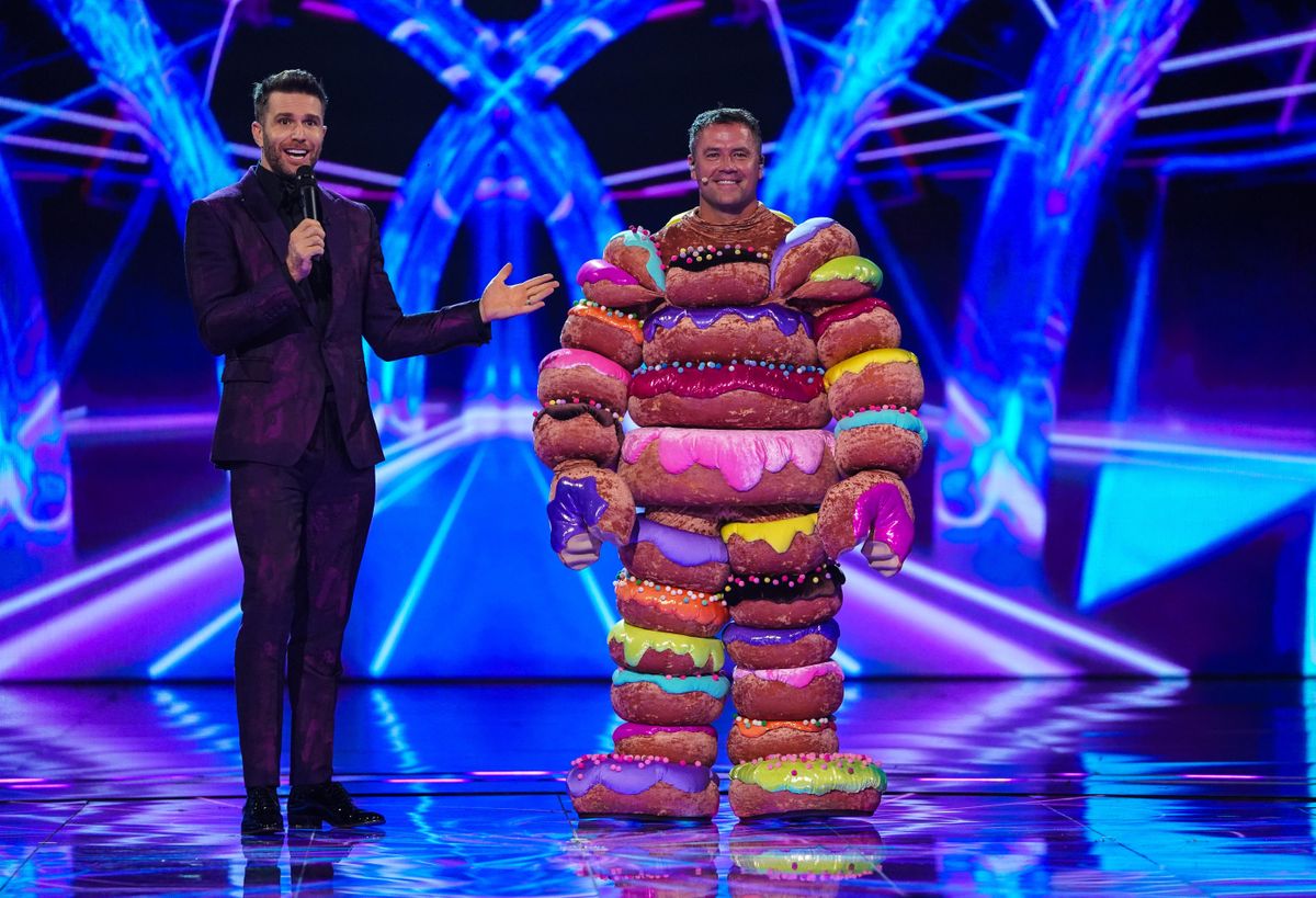 The Masked Singer Michael Owen as Doughnuts