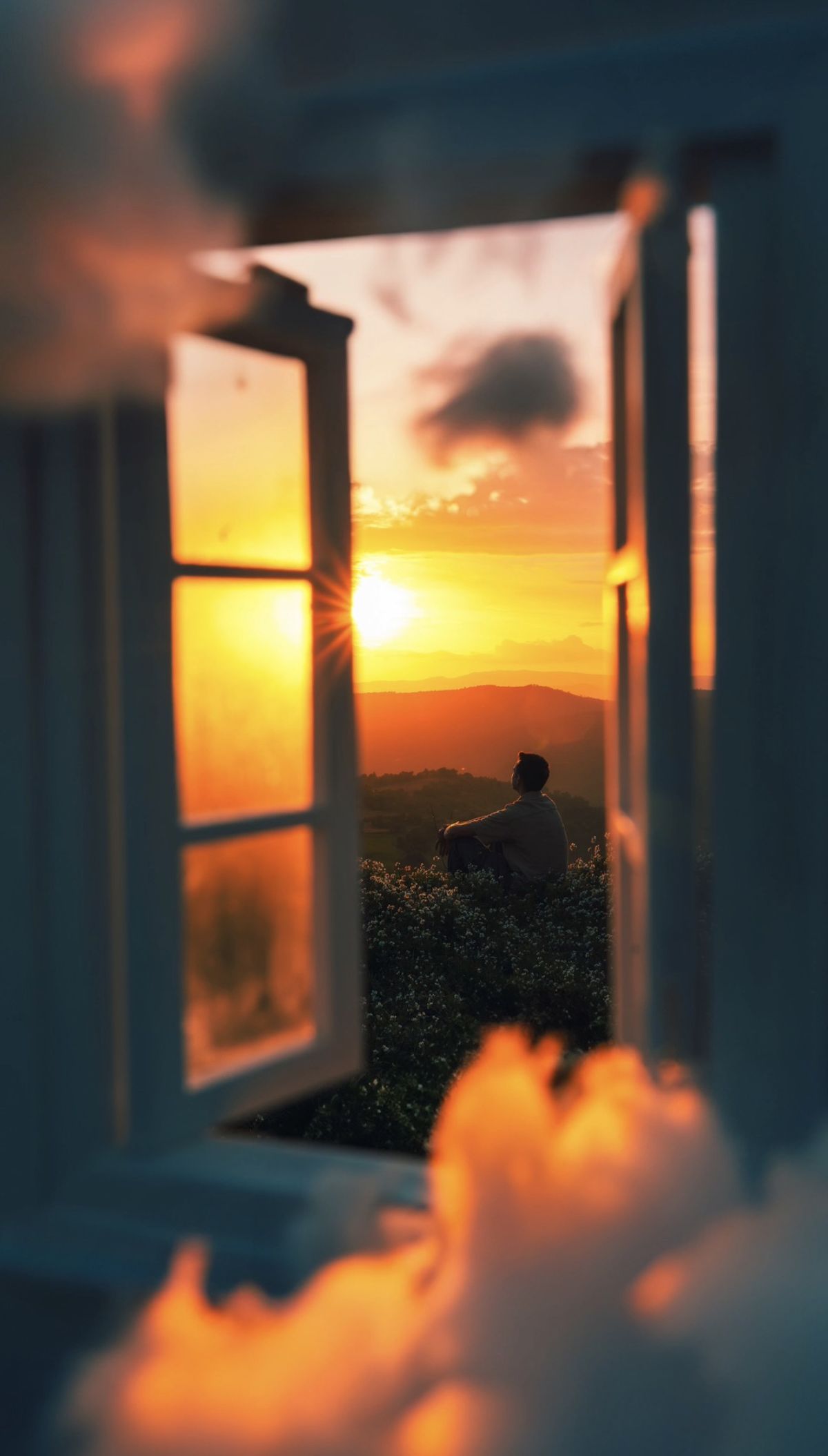 A photo created with in-camera visual effects from Jordi Koaltic
