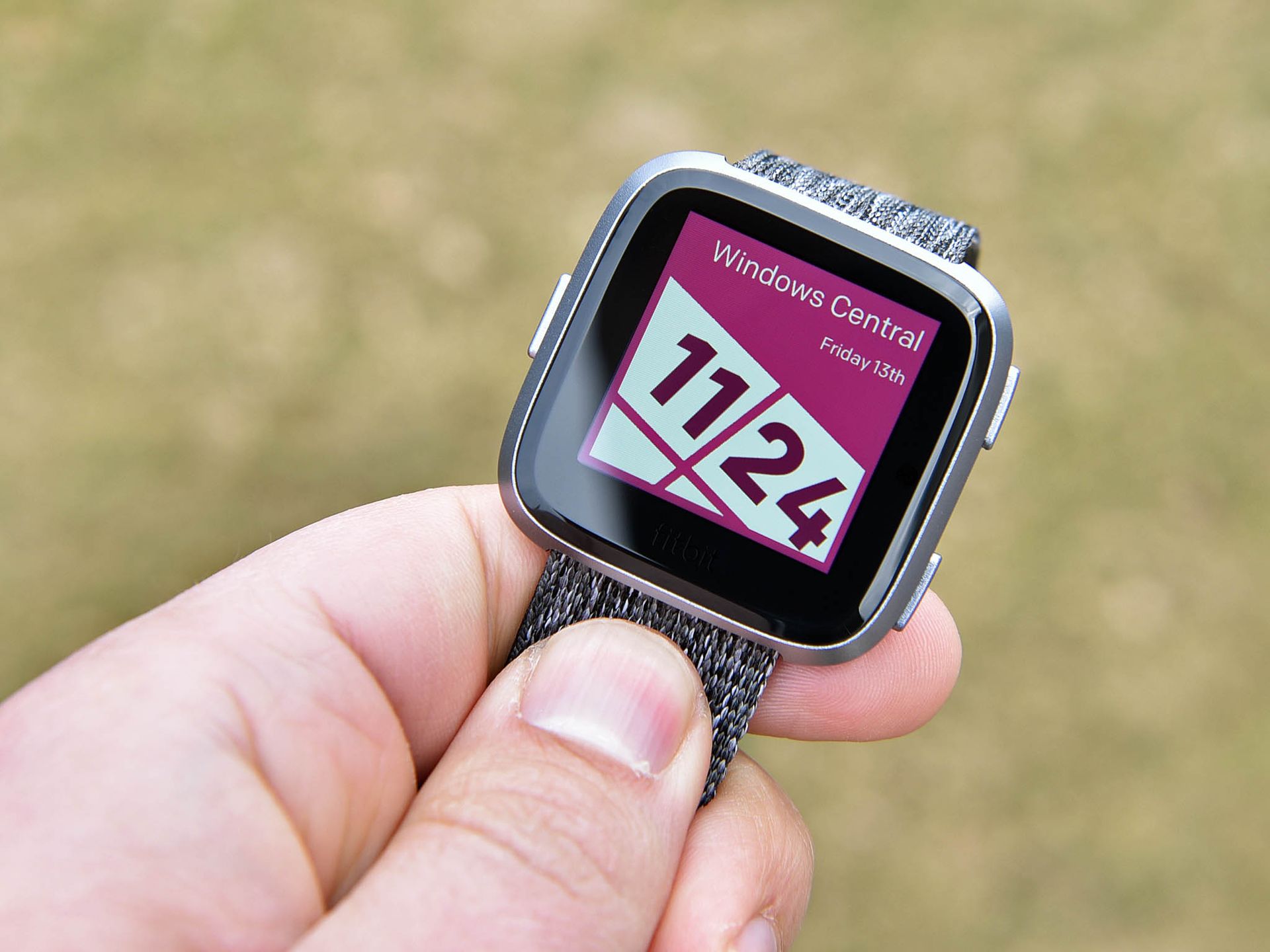 Grab the new Windows Central clock for Fitbit Versa or Ionic right now