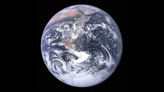 The Blue Marble photo, captured by the crew of Apollo 17 on Dec. 7, 1972.