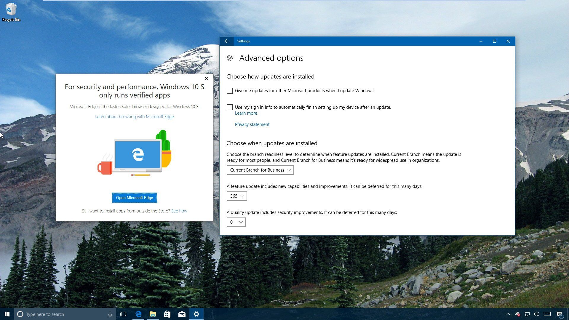 How to delay the Fall Creators Update on Windows 10 S | Windows Central