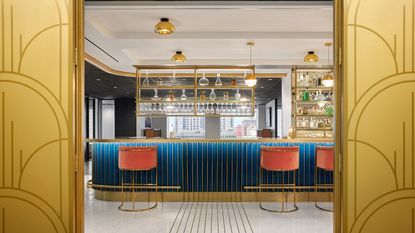 Expensify's new office entrance lounge is workplace reimagined