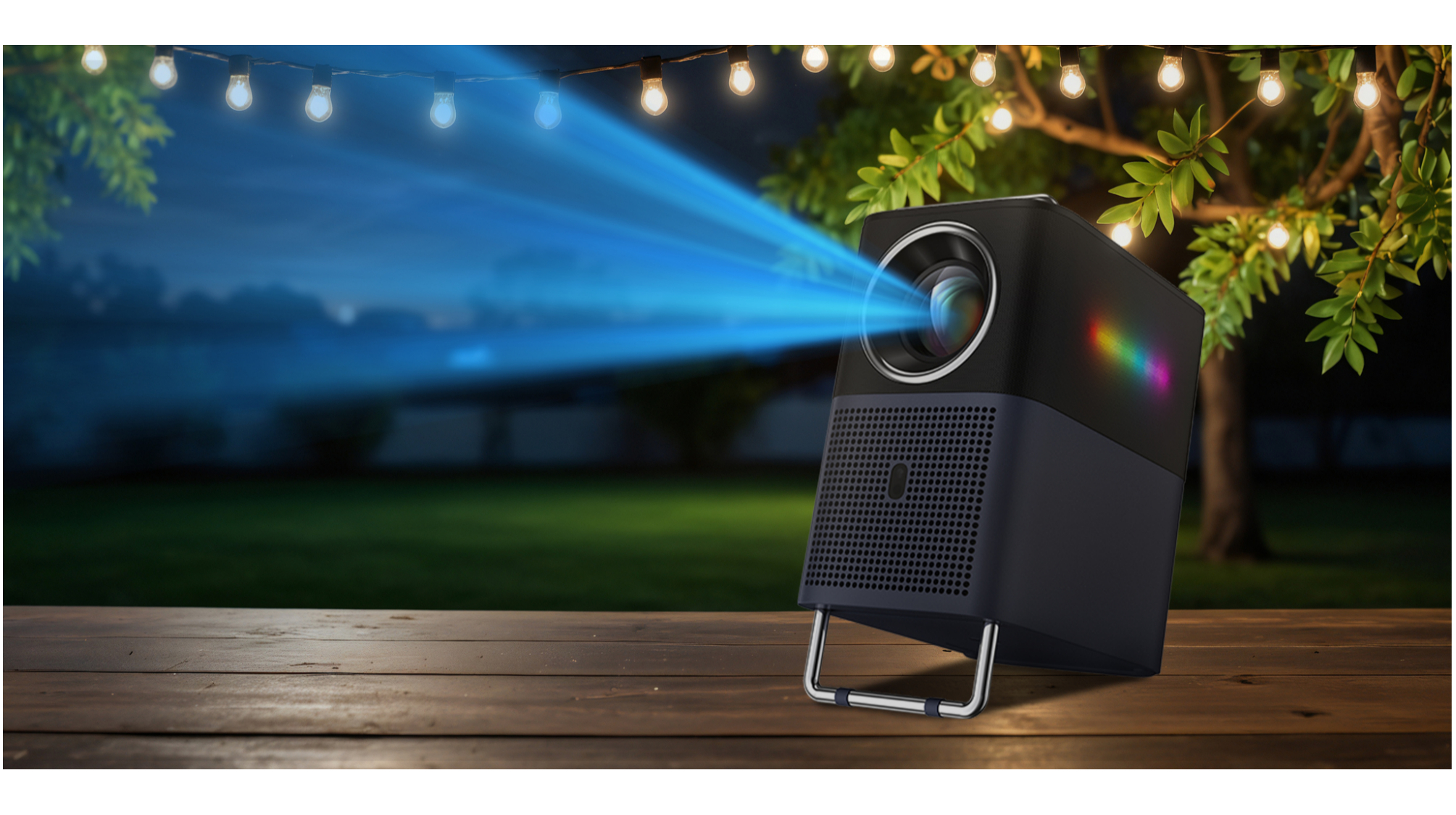 The TCL A1 is a Samsung Freestyle-rivalling portable projector with RGB lighting