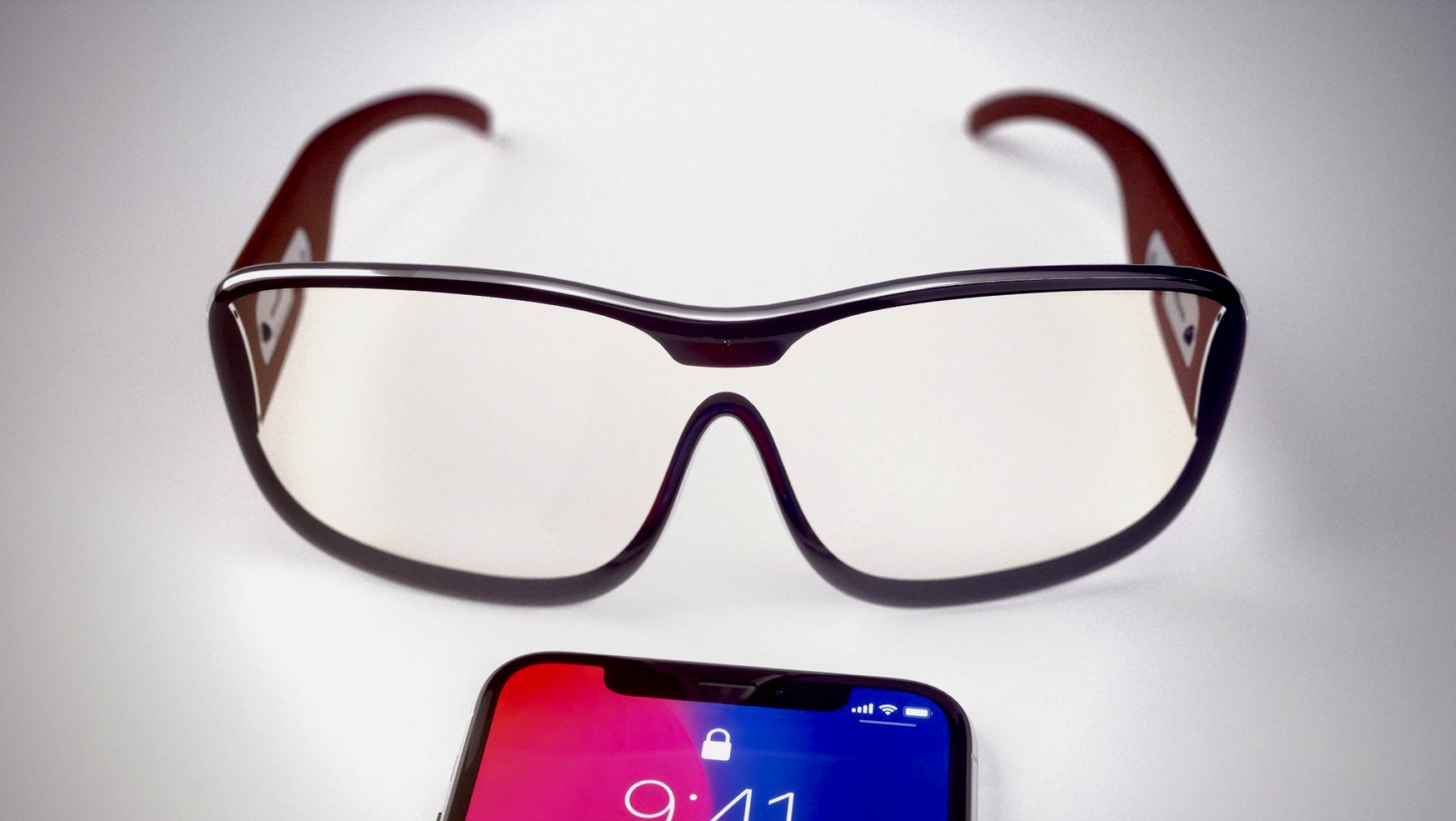 glasses with integrated display