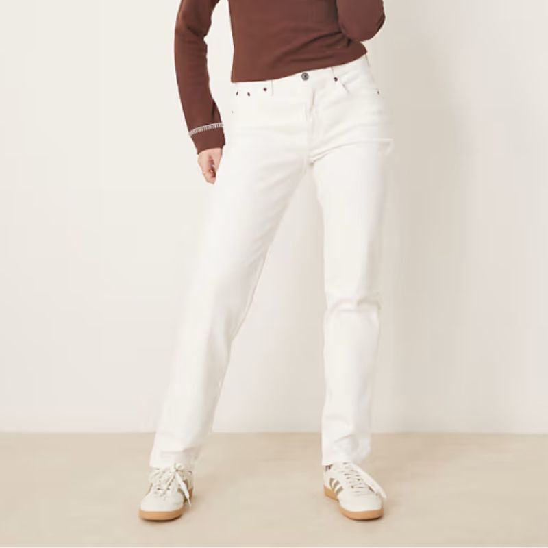 white skinny jeans