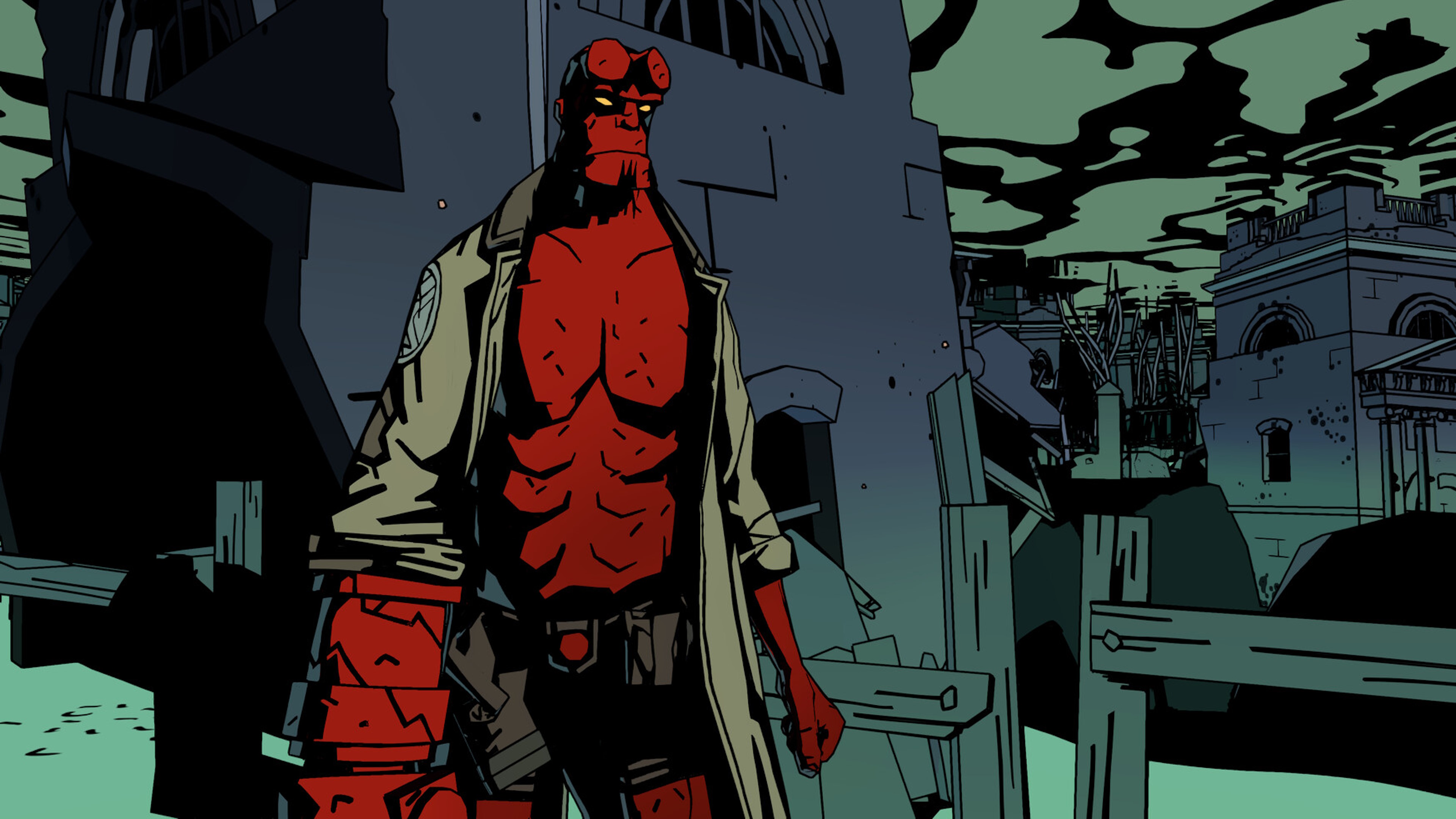  Hellboy Web of Wyrd gameplay trailer confirms that Lance Reddick remains as the voice of Hellboy 