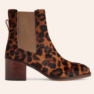 Boden Leopard Print Boots