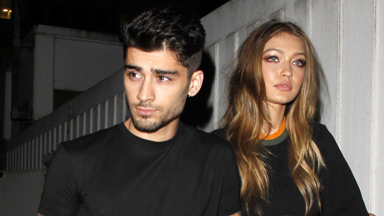 Gigi Hadid Zayn Malik couple photo