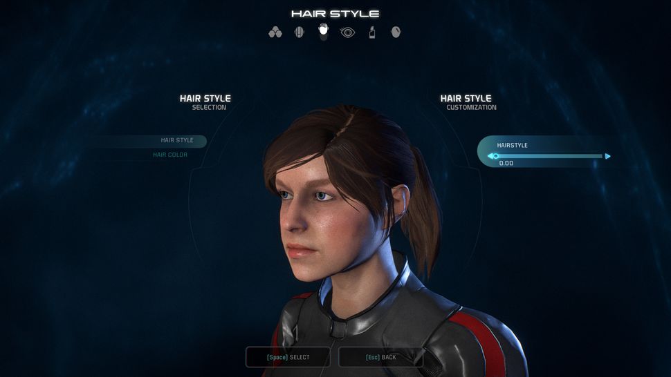Mass Effect Andromeda Character Creator Video Pc Gamer 
