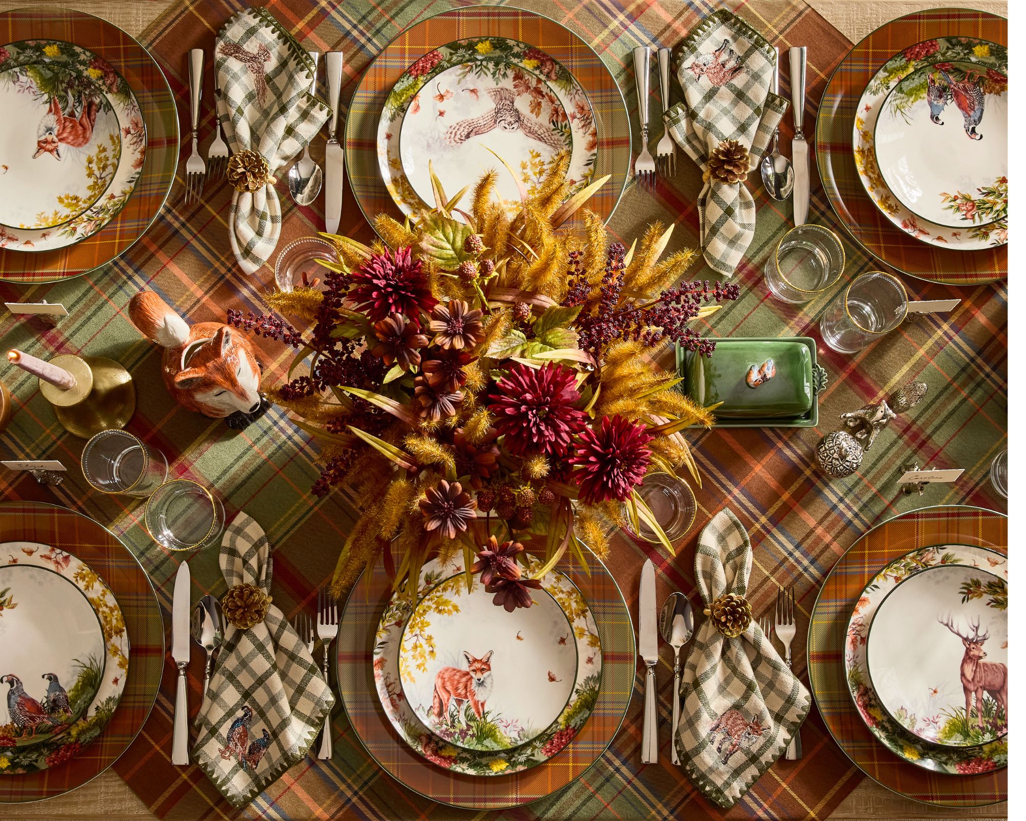 Autumn tablescape