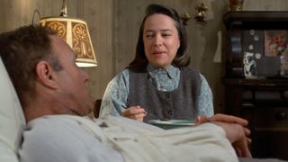 Annie Wilkes nurses a writer to health in Misery