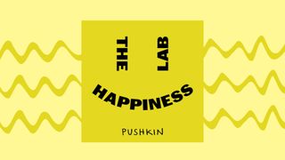The Happiness Lab podcast logo, one of the best podcasts for mental health