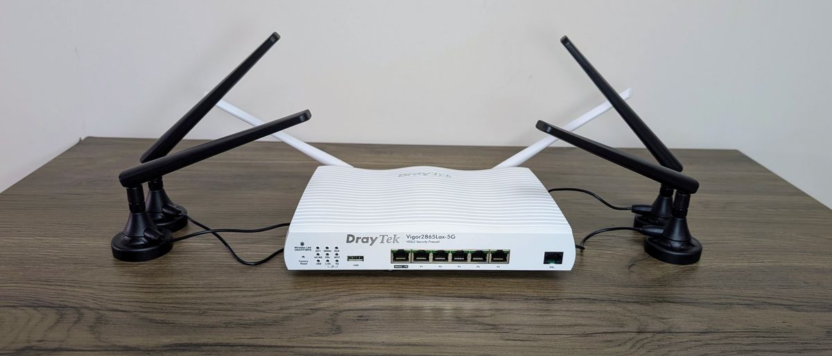 DrayTek Vigor2865Lax-5G 5G NR AX3000 Wi-Fi 6 router review