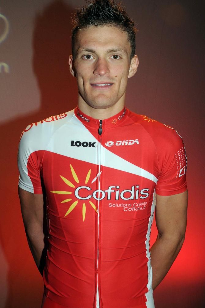 Adrien Petit happy to be at the Cofidis team presentation