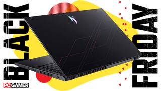 Black Friday listing image with an Acer gaming laptop featured