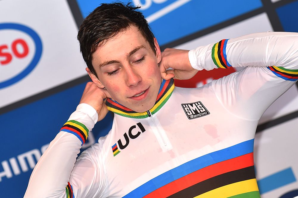 Jens Dekker (Netherlands) won the Junior Cyclo-cross Worlds in Zolder.