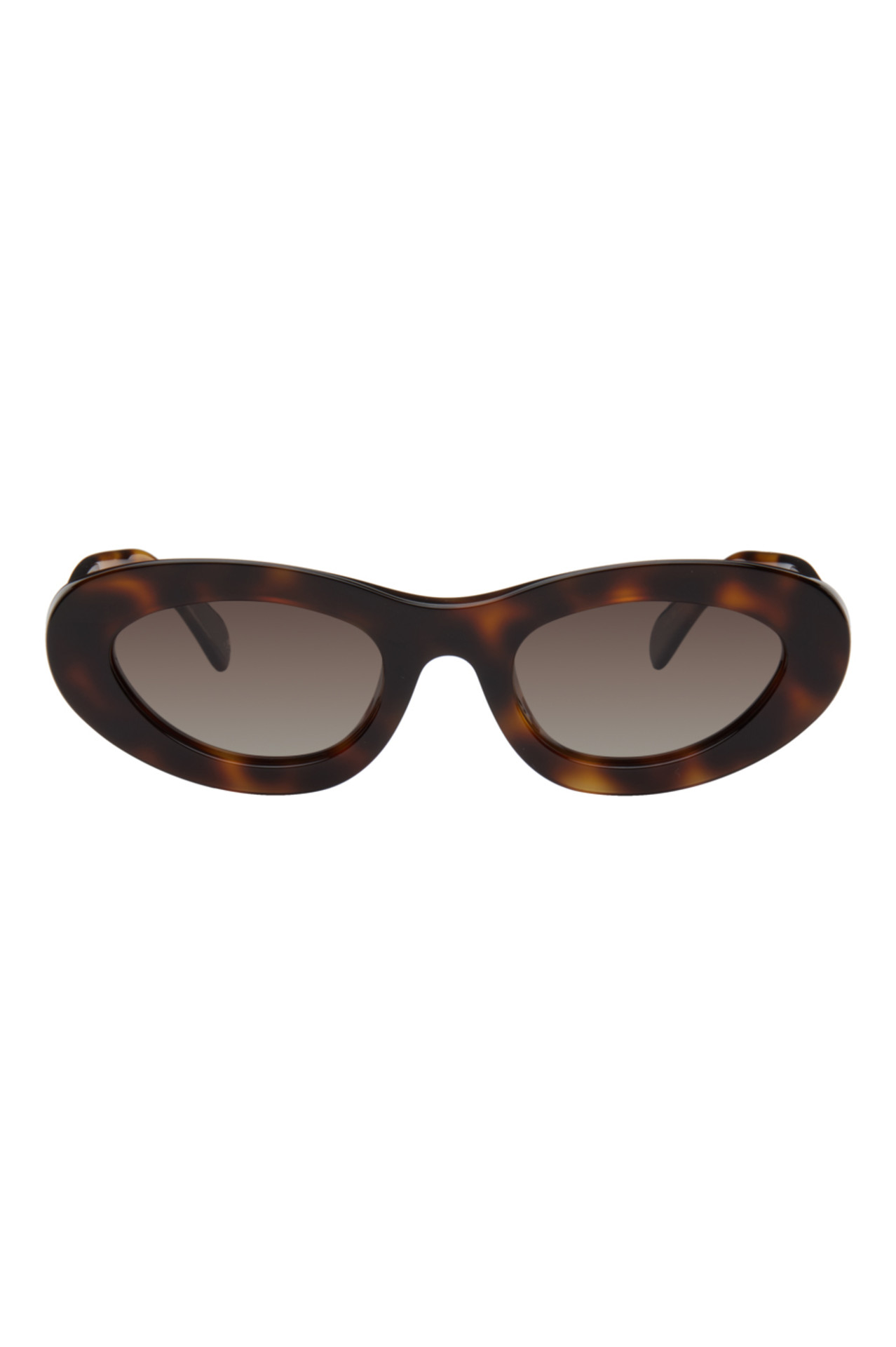  ANINE BING Brown Roma Sunglasses