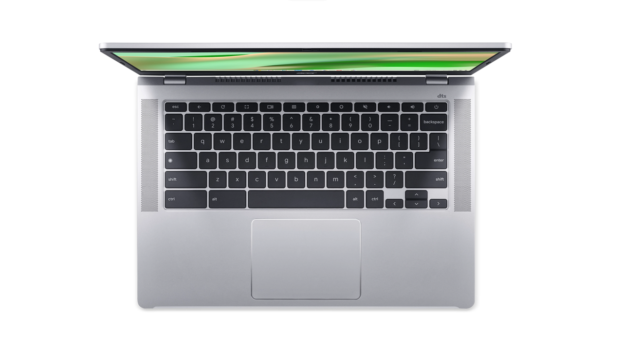 Acer Chromebook 314 top-down view