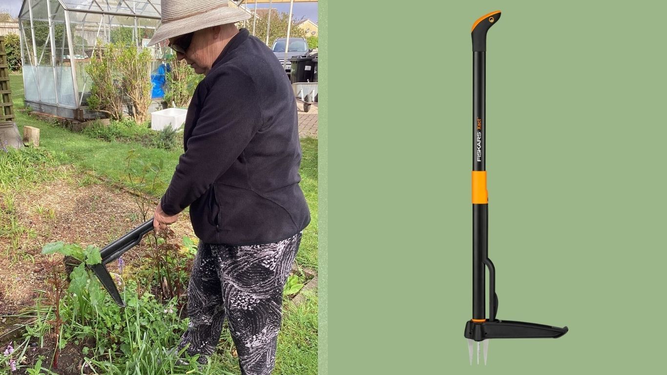 'This weeder is light and easy to use’ – this stand-up gardening tool makes light work of stubborn weeds