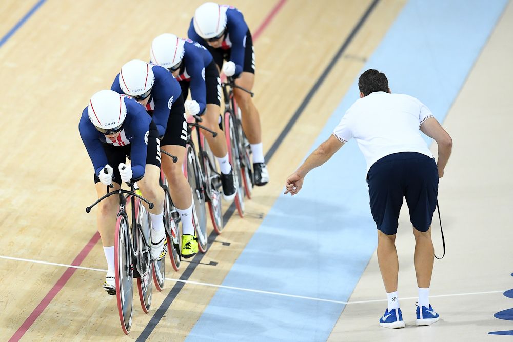 Team USA pursuit squad qualified second