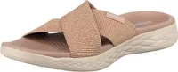 Skechers On-The-Go 600 Glistening Slide Sandal (Women's) Skechers On-The-Go 600 Glistening Slide Sandal (Women's)