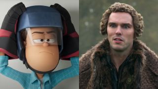 Jon Arbuckle in The Garfield Movie; Nicholas Hoult on The Great