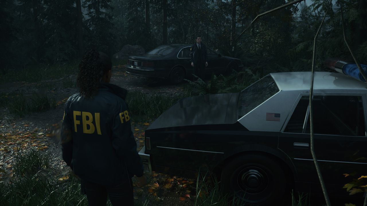Alan Wake 2 image fidelity comparison screenshots