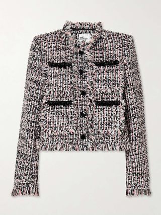 Embellished Bouclé-Tweed Jacket