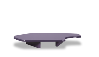 Milan Design Week Baxter Aegates purple irregular shaped low coffee table