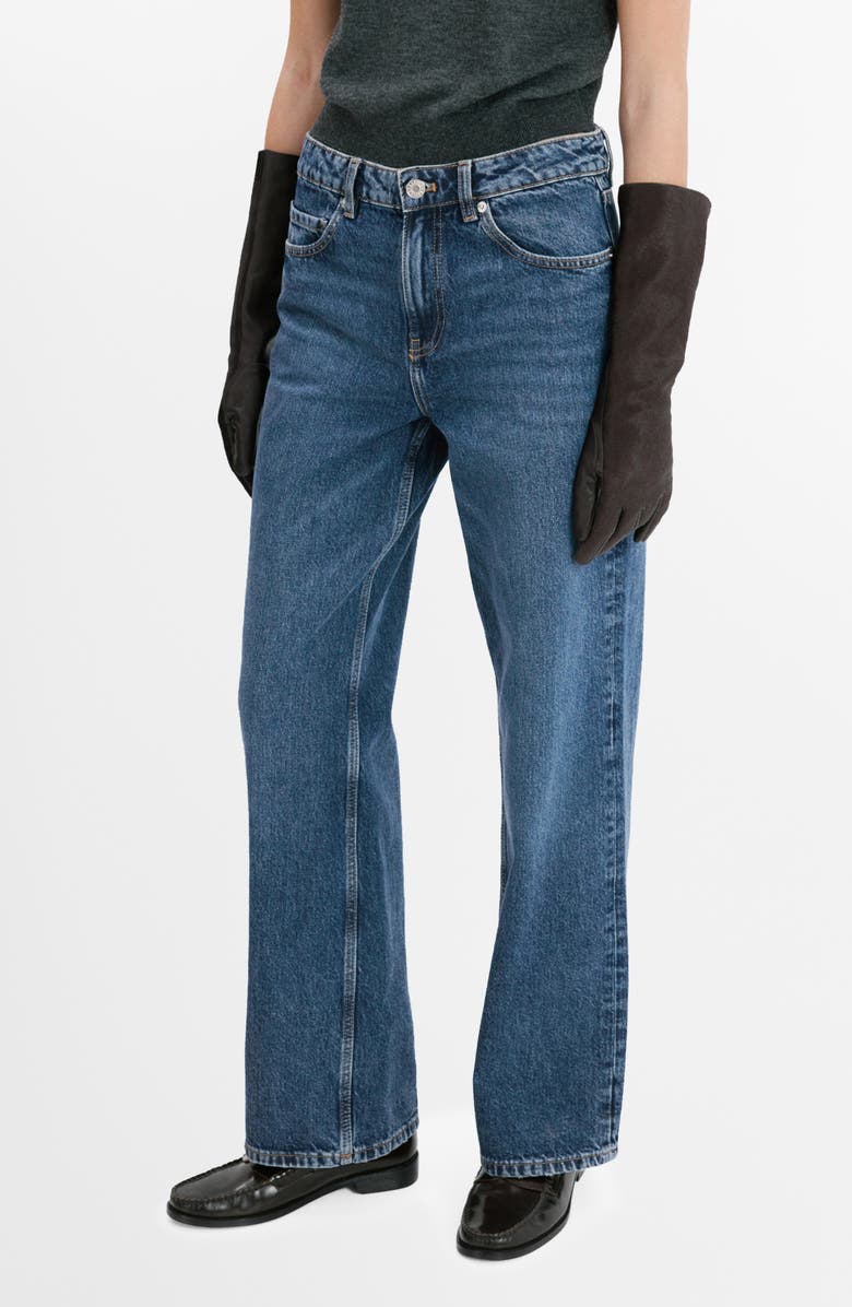 River Straight Leg Nonstretch Jeans