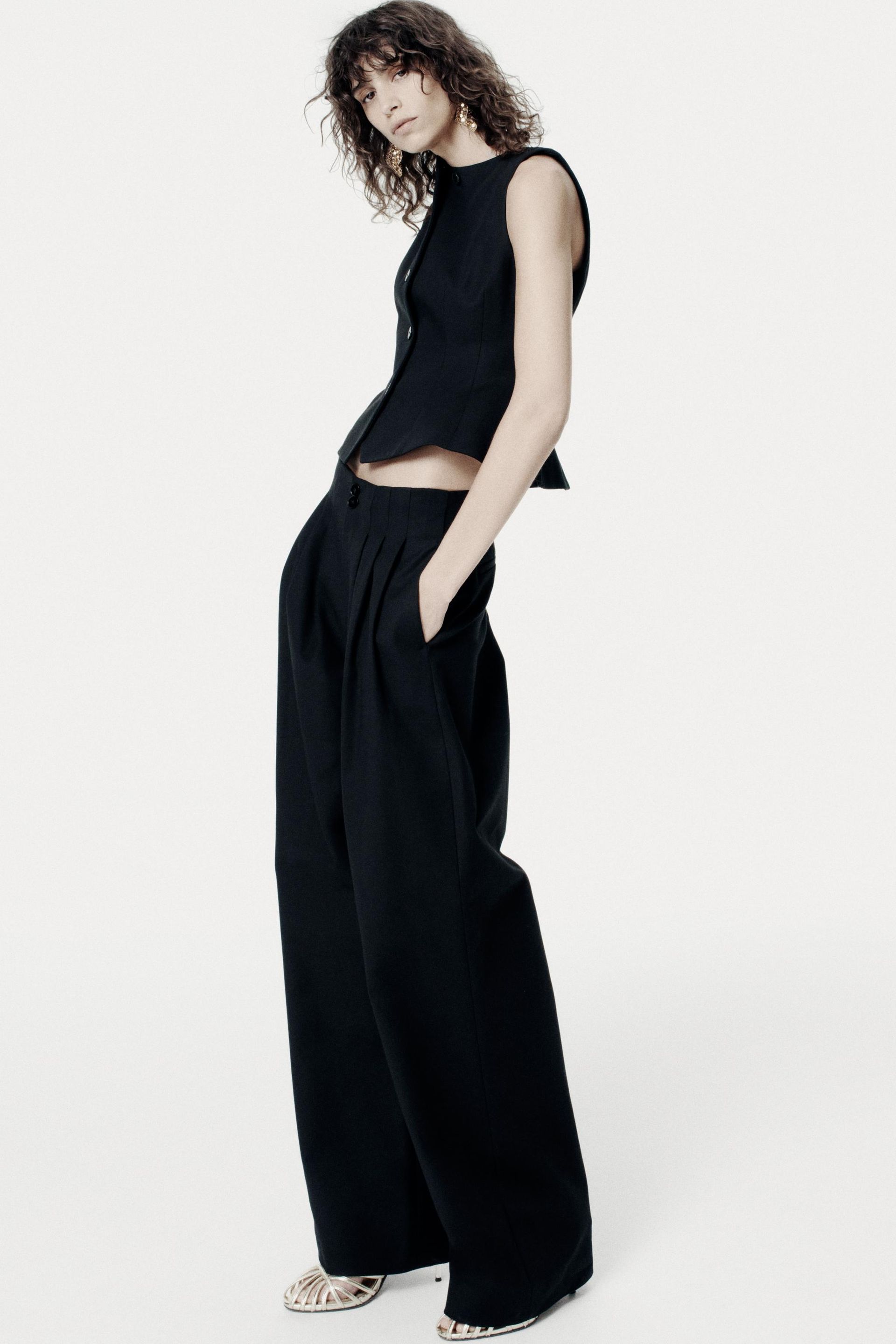 Zw Collection Darted Trousers