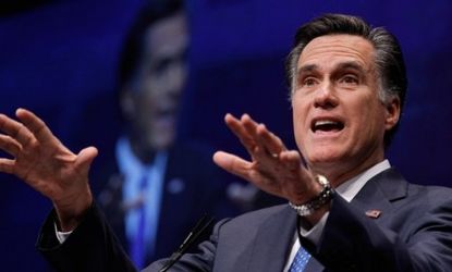 Mitt Romney won the Conservative Political Action Conference straw poll with 38 percent of the vote Saturday, though second-place finisher Rick Santorum is crying foul.