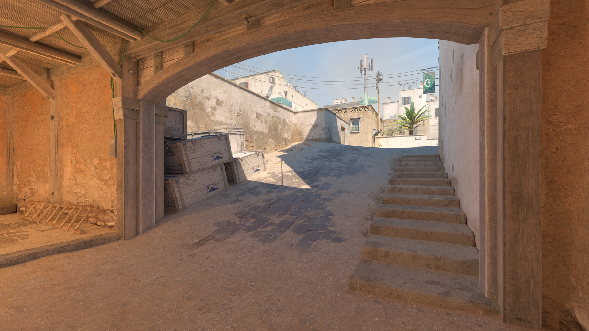 Counter Strike 2 Dust 2 map