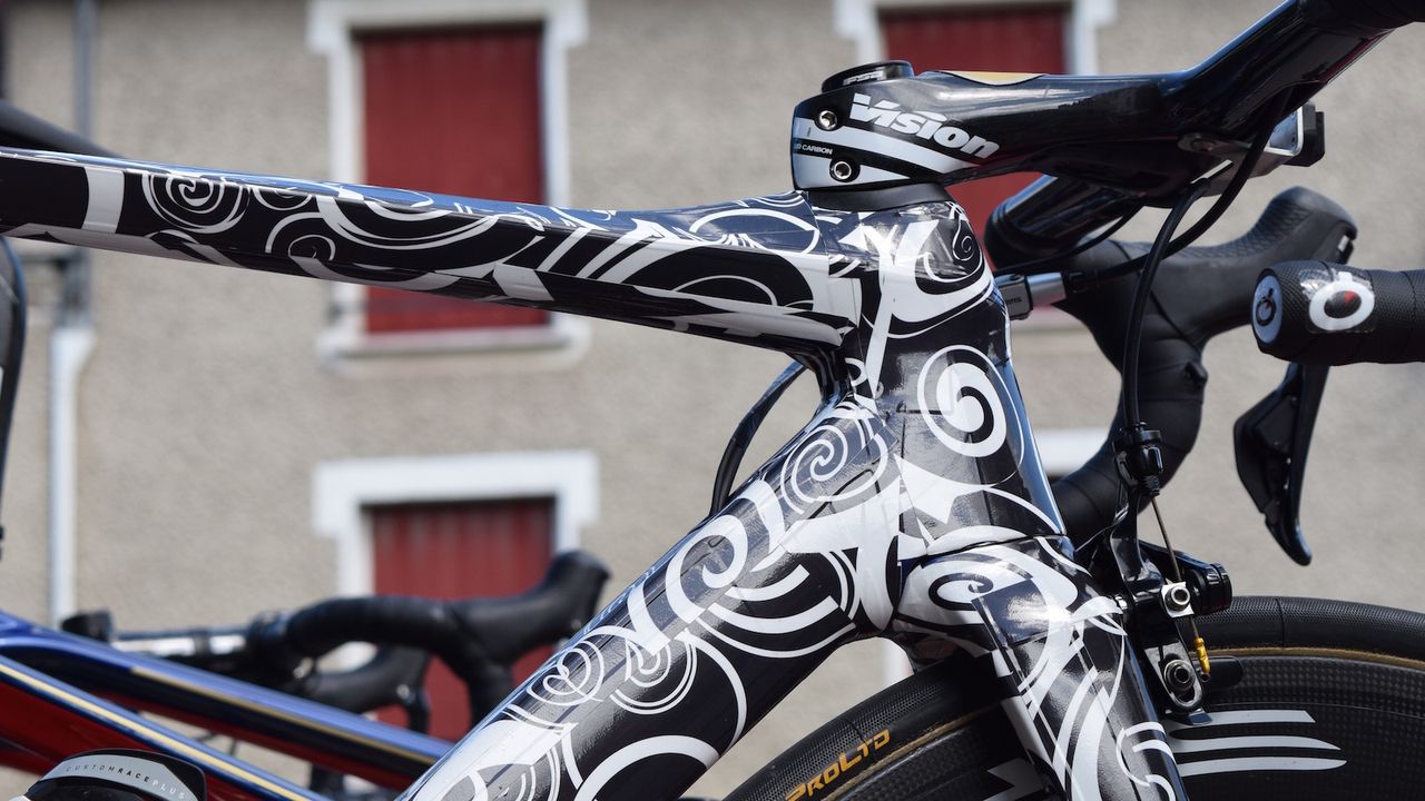 The new top tube and fork crown features seem to promote better air flow around the front end of the bike
