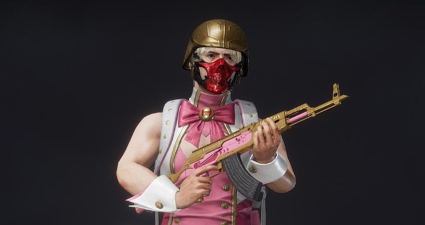 PUBG pink skin